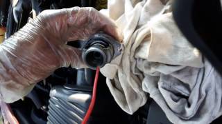 DIY how to replace IAC valve DTC code P0505 Chrysler Dodge hesitation stalling rough idle 2.7 engine