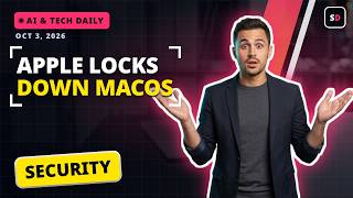Apple Locks Down macOS Over AI Agent Risks | Meta Opens Muse Code
