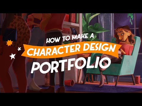 How to make a Character Design Portfolio