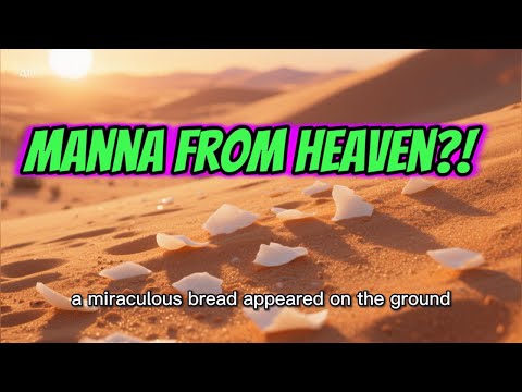 How Did Manna Fall From Heaven? Nutrition Science & Divine Provision Explained #manna #Exodus #ai 