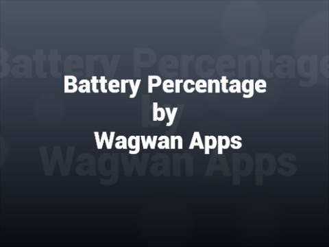 Battery Percentage Display Video