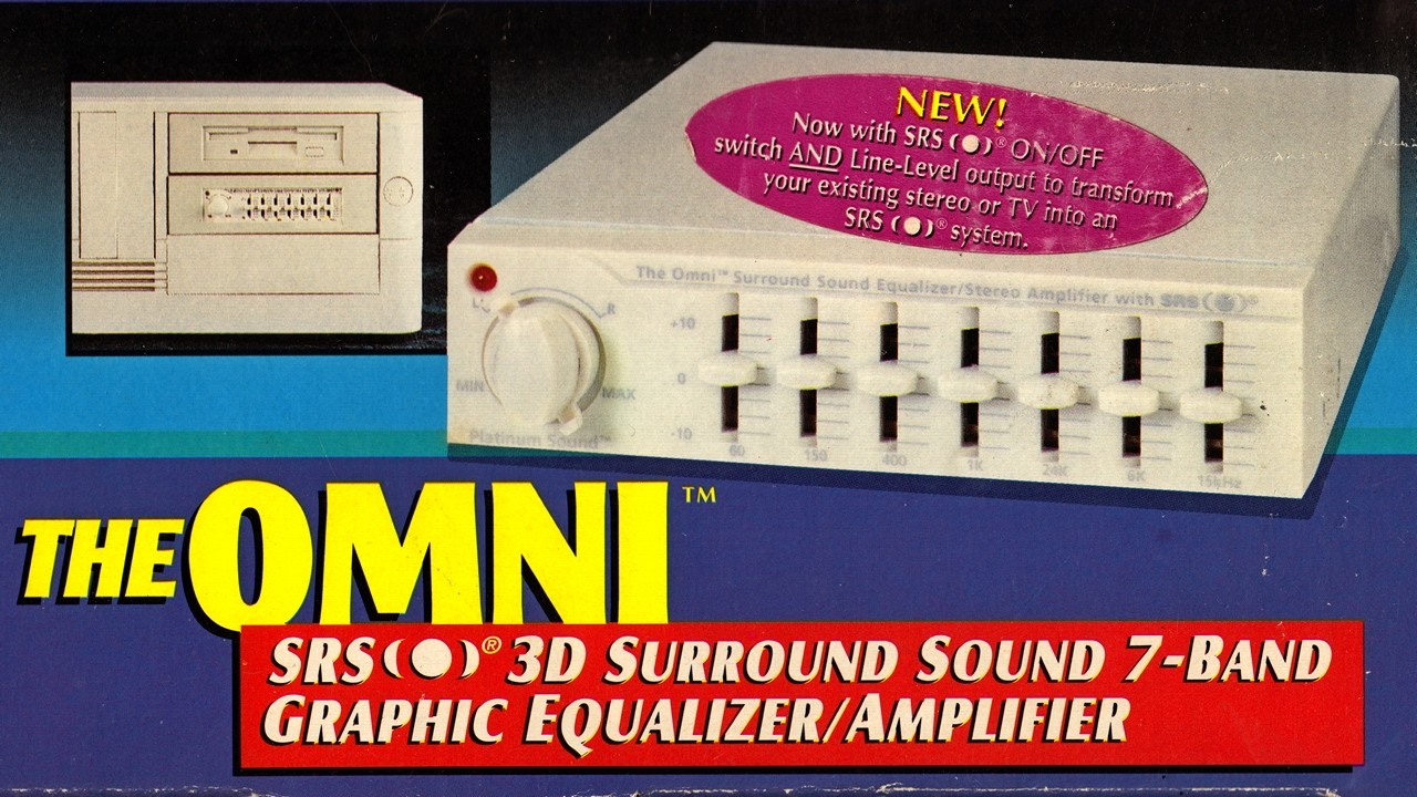 Oddware: The Omni PC drive bay SRS/equalizer/amplifier