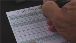 Golf Tips : How to Complete Golf Scorecards