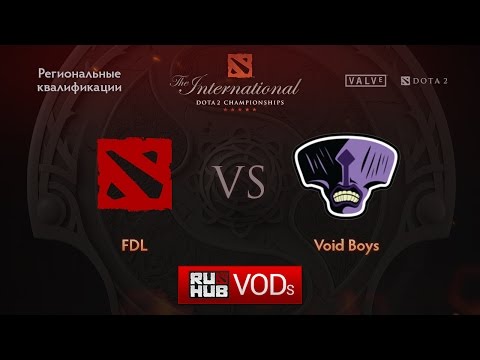 FDL vs Void Boys,Квалификации TI6, NA, Игра 2