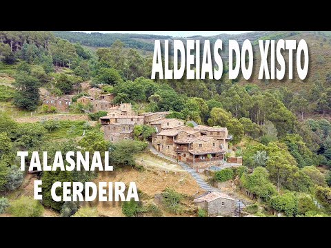 Aldeias do Talasnal e da Cerdeira. Aldeias do Xisto, Lousã, Portugal.