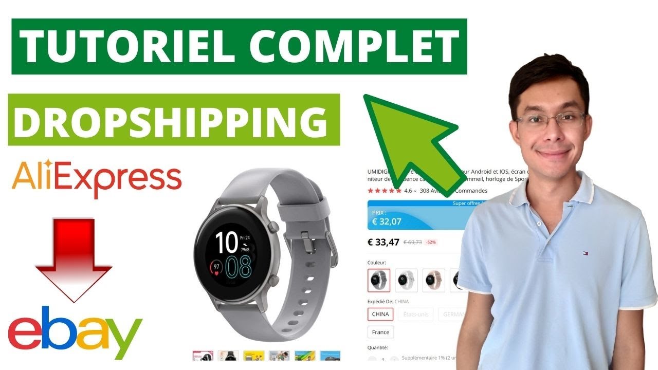 Dropshipping d'Aliexpress vers eBay: tutoriel complet (niveaux: débutant & intermédiaire)