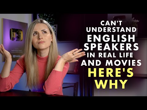 Can't understand English speakers in movies, on TV or real life? WATCH THIS!