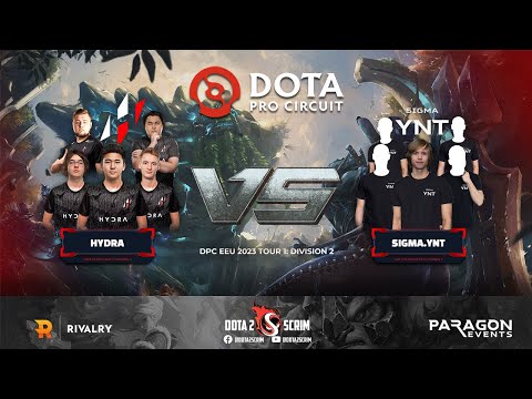 HYDRA vs Sigma.YNT  - DPC EEU 2023 Tour 1: Division II - Game Highlights - BO3