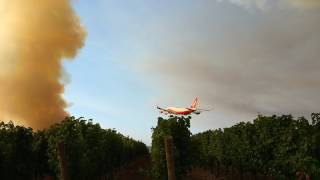 Supertanker incendio forestal  San Antonio