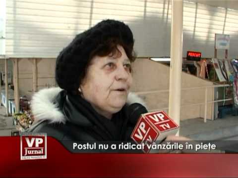 Postul nu a ridicat vânzările în pieţe