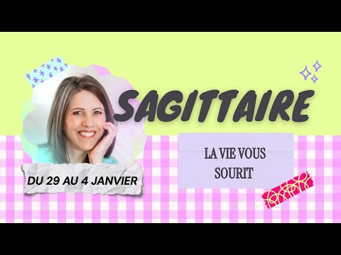 SAGITTARIUS ♐️ DECEMBER 29 - JANUARY 4 | LIFE IS SMILING ON YOU