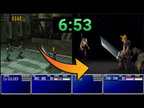 FFVII HAS BEEN BEATEN IN UNDER 7 MINUTES (But it's complicated)