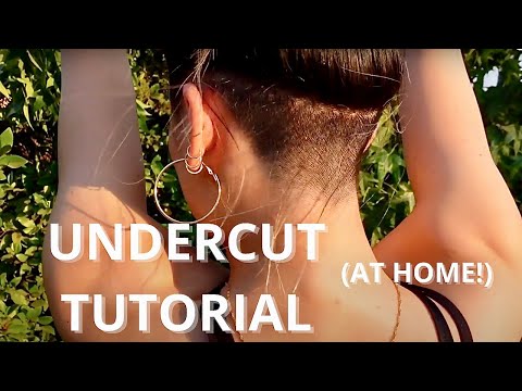 HOW TO TRIM YOUR OWN UNDERCUT | Tutorial | (under 30min!)