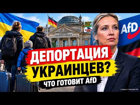ДЕПОРТАЦИЯ УКРАИНЦЕВ И ОТМЕНА ГРАЖДАНСТВА: ЧТО ГОТОВИТ AfD В ГЕРМАНИИ
