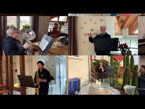 Festmarsch "Tochter Zion" aus dem Homeoffice