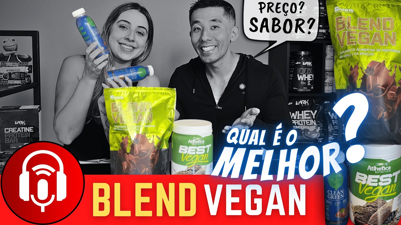 Miniatura da avaliação em vídeo de Blend Vegan 1kg Growth Supplements Chocolate