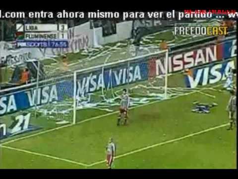 Liga de Quito (Ecu) 5-1 Fluminense (Bra) Copa Sudamericana 2009 FInal:Ida