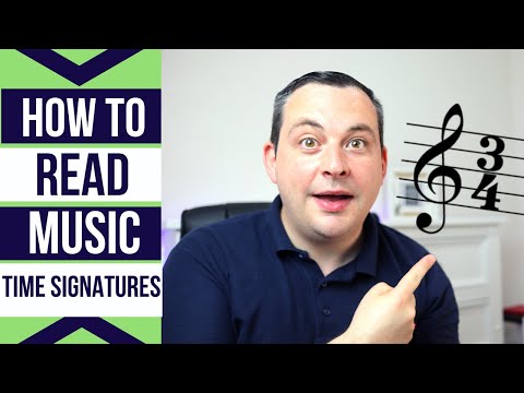 How To Read Sheet Music TIME SIGNATURES  (Basics)