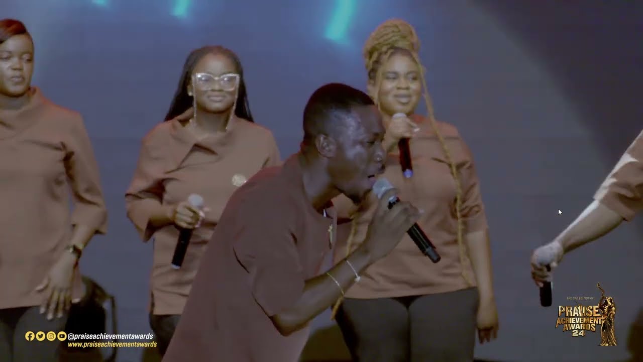 TY Crew performing their hit song S3 Me Hw3 Live | PRAISE ACHIEVEMENT AWARDS 2024
