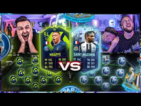 Nächster BRUCH 🤣 MBAPPE POTM vs SAINT MAXIMIN Fut Fantasy Squad Builder BATTLE ⭐⭐ FIFA 22