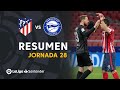 Resumen de Atlético de Madrid vs Deportivo Alavés (1-0)