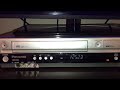 Demonstration On My Panasonic VCR DVD Combo On My Robin Hood 1991 VHS