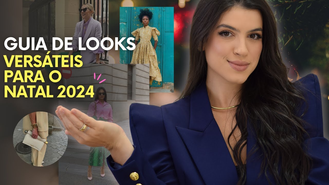 24 LOOKS NATALINOS QUE VÃO BOMBAR NO NATAL 2024