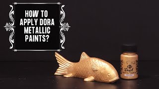 Akrylové barvy Cadence Dora Metallic, 50 ml - světle tyrkysová
