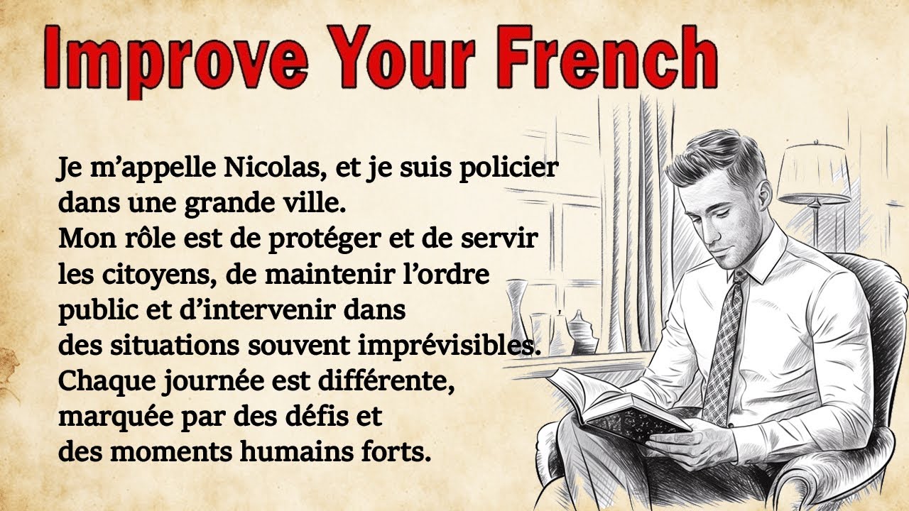 Learn French Pronunciation through a Simple Story (A1-A2)