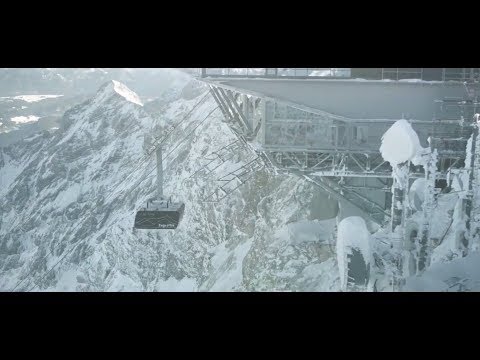 Eröffnung der Seilbahn Zugspitze