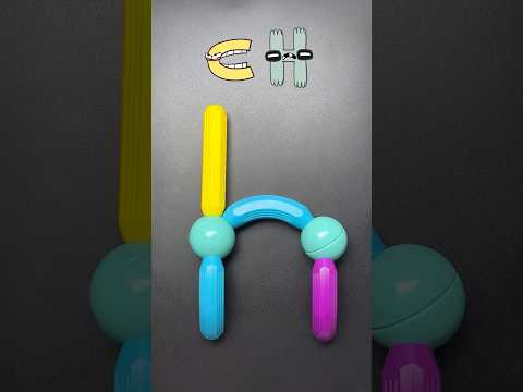 Form some words with CH #oddsatisfying #satisfying #asmr