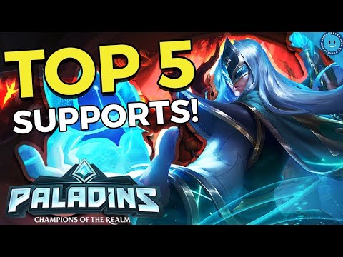 Top 5 Support Champions in Paladins