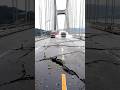 Earthquake Strikes Cross Sea Bridge Collapses Vehicles Plunge Into Abyss