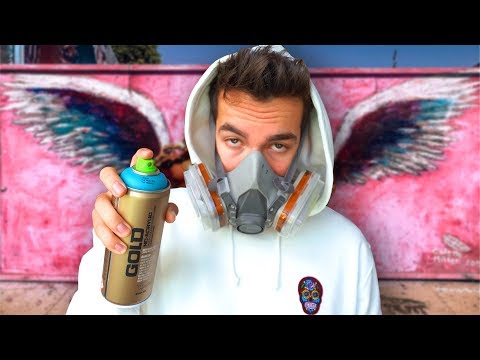 Making Street Art On Most Famous Wall in LA Making Street Art On Most Famous Wall in LA