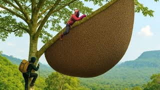 100m Ancient Tree: Breathtaking Million-View Scene From Above