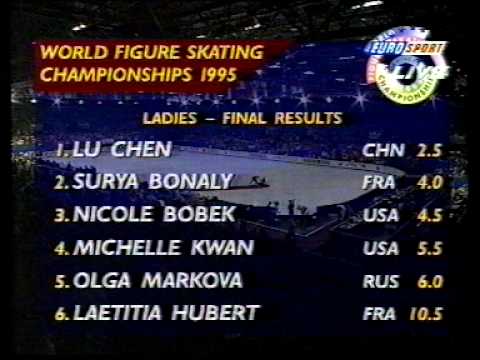 1995 WC Ladies FP Michelle Kwan