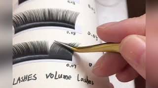 volume eyelashes extension