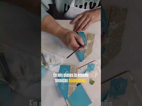 Clase de pintura. Hurlingham, Buenos Aires #manualidades #hechoamano #tutorial