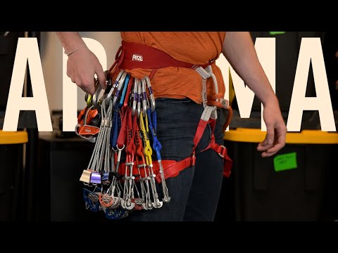 The Petzl Adjama Climbing Harness