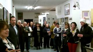 preview picture of video 'Official Opening Of The Chimera Gallery, Mullingar'