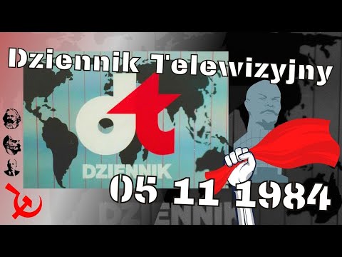 05 11 1984 archiwalny dziennik telewizyjny sformatowany pod idealny propagandowy przekaz