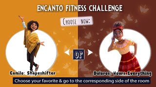 ENCANTO workout, ENCANTO exercise for kids ENCANTO Fitness Challenge for kids workout for kids