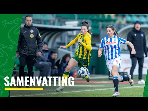 Samenvatting ADO Den Haag VR - SC Heerenveen VR 0-1 (08-02-2025)