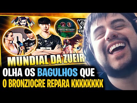 BRONZIOCRE: "BUG QUEBRANDO PARTIDA e PLAY PERFEITA do CHOVY" | Tockers React