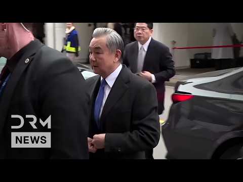 UNSEEN VIDEO: China’s Foreign Minister Wang Yi Arrives – Official Visit Coverage | DRM News | AC1Z
