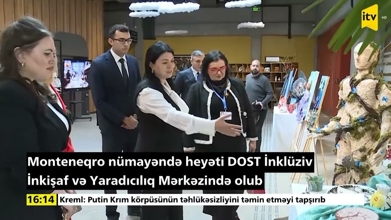 Monteneqro nümayəndə heyətinin Mərkəzə səfərindən süjet İTV-də