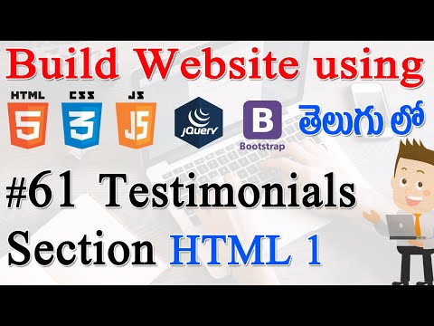 1 How to Build Website using Html CSS JS jQuery Bootstrap Usage of Developer Tools