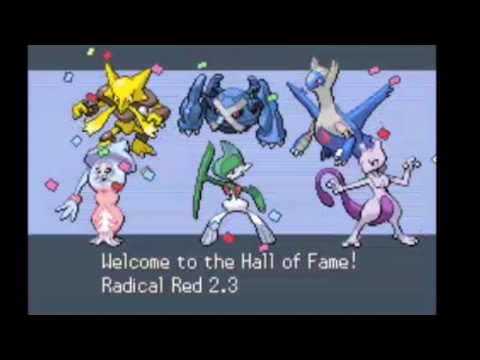Pokemon Radical Red (2.3 a) Mono Psychic Elite 4 and Champion