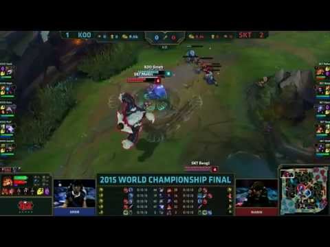 Koo (Kuro Kassadin) VS SKT (Faker Ryze) Game 4 Highlights {REKT} - S5 World Championship Final