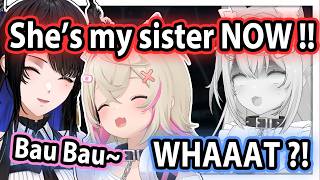 Nerissa Steals Mococo from Fuwawa Right in front of Her During The Off - Collab【Hololive】
